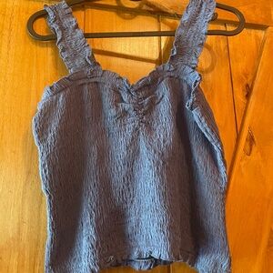 Cropped, Stretchy Tank